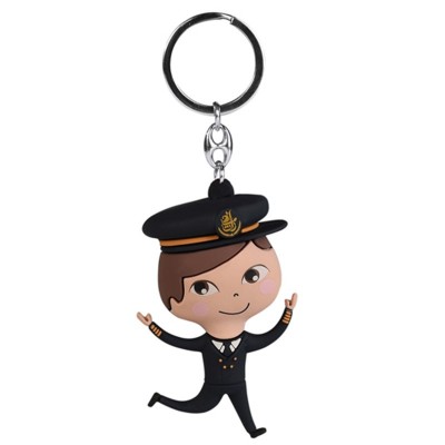 Fly Emirates Logo Little Travellers Aircraft Keyring أعمال هدايا الشركات