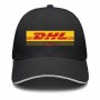 قبعات بيسبول مخصصة بشعار DHL Express مع هدية ترويجية للعلامة التجارية