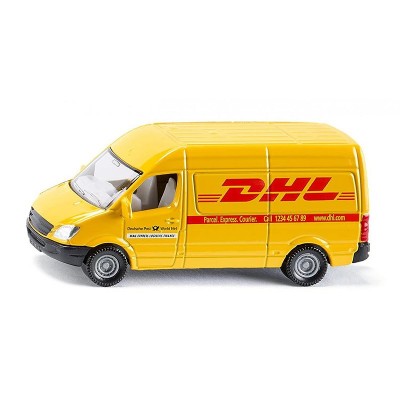 شاحنة شحن DHL نموذج أصفر لمجموعة هدايا DHL الترويجية السريعة