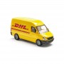 شاحنة شحن DHL نموذج أصفر لمجموعة هدايا DHL الترويجية السريعة